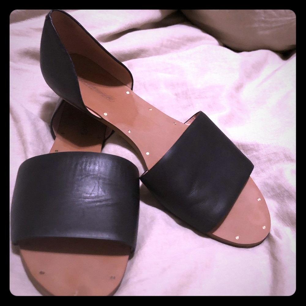 Black Madewell Thea open toed shoe sandal